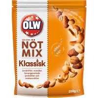 Illustration av Vår egen Klassiska Nötmix OLW