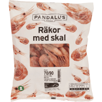 Illustration av Räkor med skal 70/90