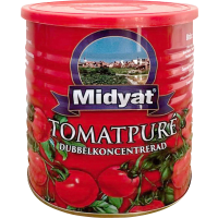 Illustration av Tomatpuré