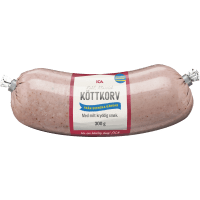 Illustration av Köttkorv kokt