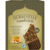 Illustration av Dubai Style Sandwich