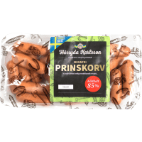 Illustration av Prinskorv Skinnfri 85% Kötthalt