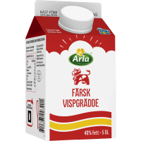 Illustration av Vispgrädde 40%