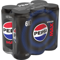 Illustration av Pepsi max 6p