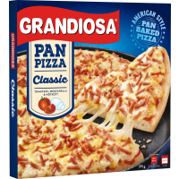 Illustration av Pan Pizza Classic Fryst