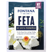 Illustration av Feta 100% fårmjölk