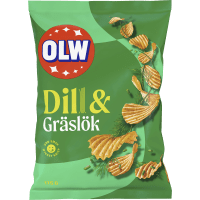Illustration av Klipp Chips DillGrlök