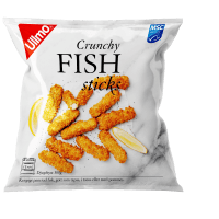 Illustration av Crunchy fishsticks