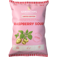 Illustration av Chips Raspberry Sour LTD