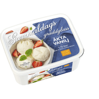 Illustration av Äkta Vaniljgalss