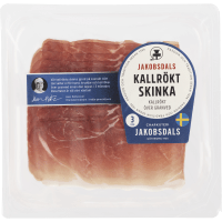 Illustration av Kallrökt skinka