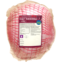 Illustration av Julskinka kokt