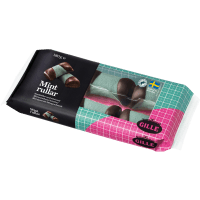 Illustration av Kladdkake/mintrullar