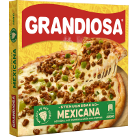 Illustration av Pizza mexicana X-tra allt