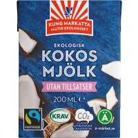 Illustration av Kokosmjölk