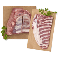 Illustration av Spareribs, revbenspjäll