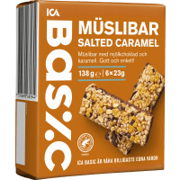 Illustration av Müslibar Salted Caramel
