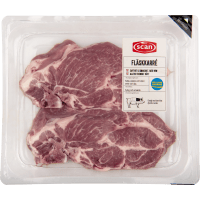 Illustration av Fläskkarré m ben