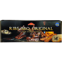 Illustration av RIBS BBQ ORIGINAL