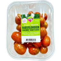 Illustration av Babyplommontomater Röda Klass 1