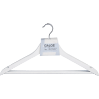 Illustration av Galge trä matt vit 4p