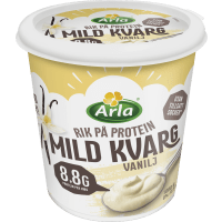 Illustration av Mild kvarg vanilj
