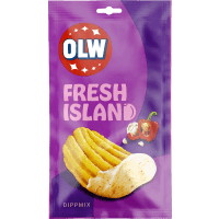 Illustration av Dippmix Fresh Island