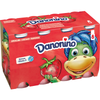Illustration av Drickyoghurt Jordgubb 8-p 800g
