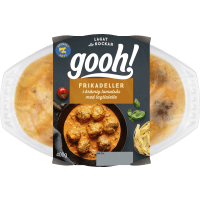 Illustration av Gooh färdigrätter