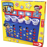 Illustration av Basketboll spel Dunking Star
