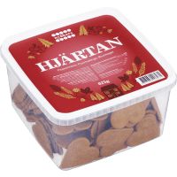 Illustration av Pepparkakshjärtan