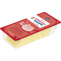 Illustration av Hushållsost 26% skivad