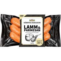 Illustration av Lamm/Parmesankorv