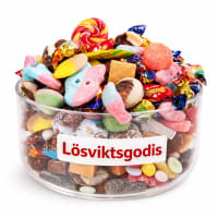 Illustration av Godis i lösvikt