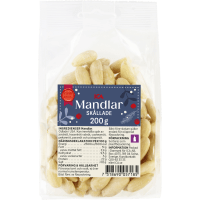 Illustration av Skållade mandlar