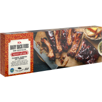 Illustration av Baby back ribs