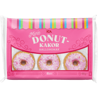 Illustration av Donutkakor hallon