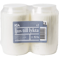 Illustration av gravljus till lykta 2p 52h