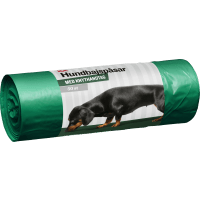 Illustration av Hundbajspåse grön