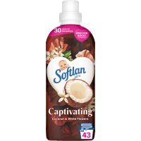 Illustration av Sköljmedel Coconut and White Flower