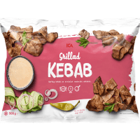 Illustration av Grillad kebab Fryst