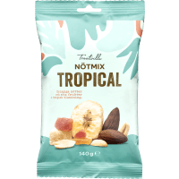 Illustration av Nötmix Tropical
