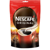 Illustration av Original Snabbkaffe Refill Nescafé