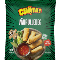 Illustration av Vårrulledeg