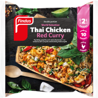 Illustration av Thai Chicken Red Curry