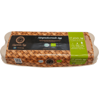 Illustration av Ägg M Frigående 12-p KRAV