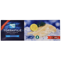 Illustration av Torskfilé block