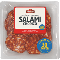 Illustration av Delikatesskivad salami