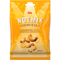 Illustration av Nötmix Honung & Salt