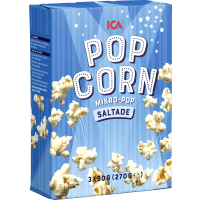 Illustration av Mikropopcorn salt